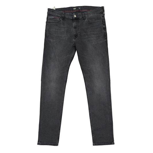 Tommy Jeans Men's Simon Skinny Jeans W36 L32 Grey Stretch Denim Flag Logo by Tommy Hilfiger – | RewearableUK