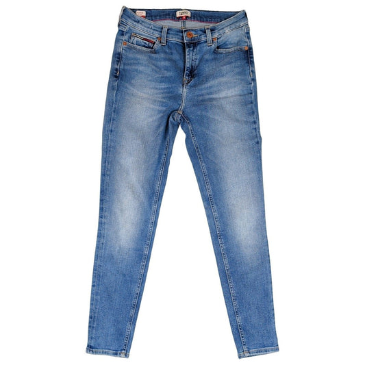 Tommy Jeans Nora Skinny Jeans W27 L28 Blue Mid Rise Stretch Denim – product photo 1 | RewearableUK