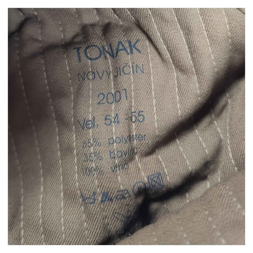 Tonak Czech Republic Ushanka Winter Hat 54-56 Grey Ear Flap Military Cap – product photo 7 | RewearableUK