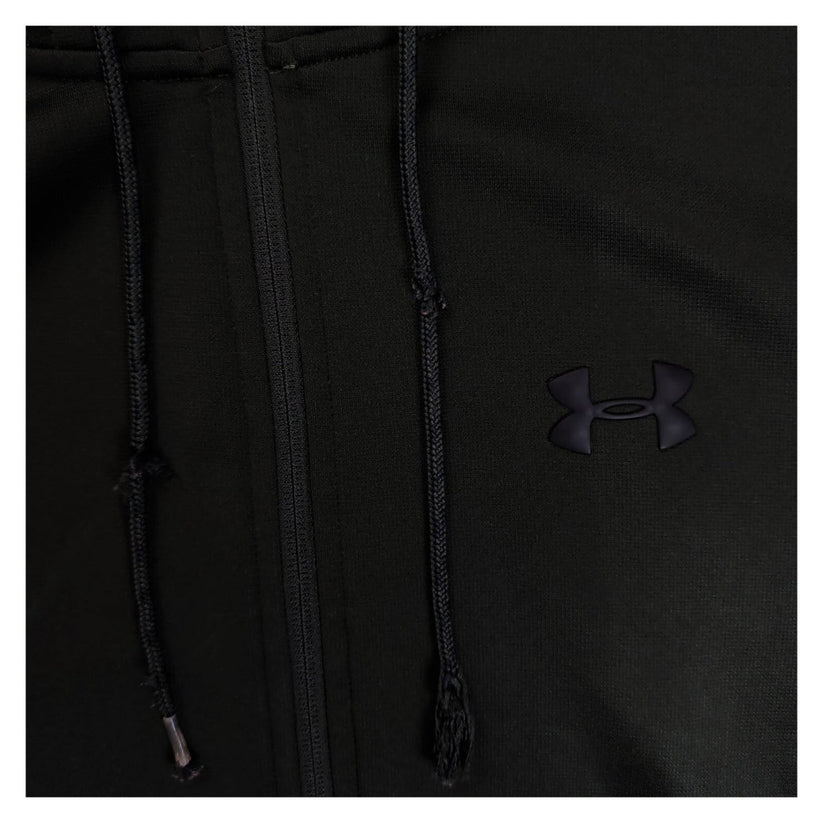 Under Armour ColdGear Men's Full Zip Hoodie Black Fleece Lined Loose Fit M – product photo 7 | RewearableUK