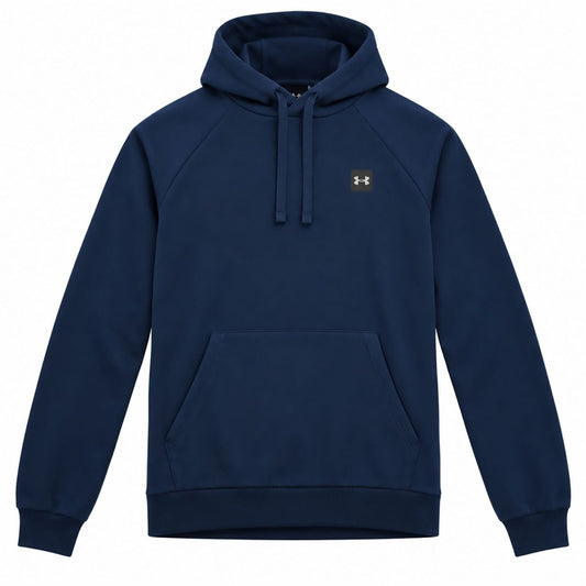 Under Armour Men's Hoodie Small Navy Blue Logo Cotton – product photo 1 | RewearableUK