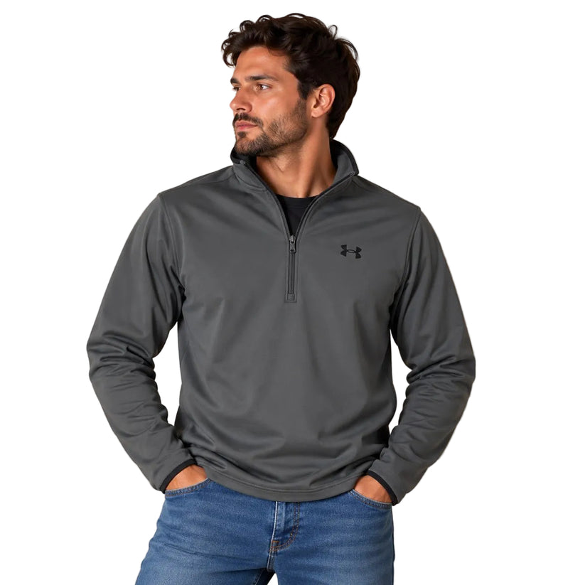 Under Armour Men's Quarter Zip Top M Grey – Quarter Zip Top product photo 1 | RewearableUK