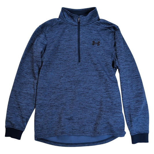 Under Armour Men's Sportswear 1/4 Zip Pullover S Navy Blue Polyester – product photo 1 | RewearableUK