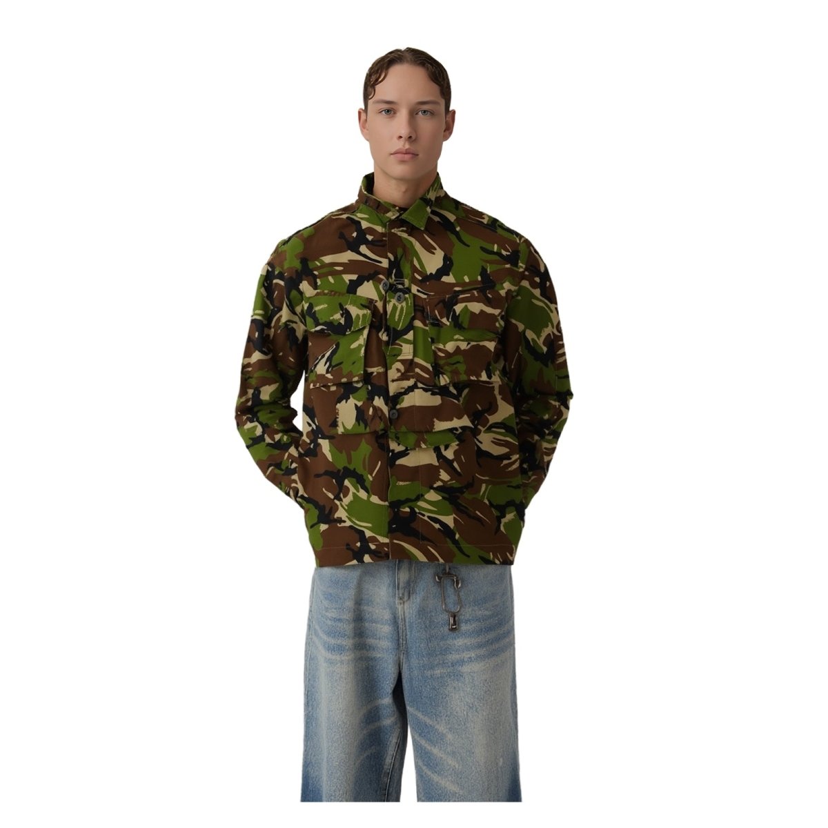 Vintage British Army DPM Jacket | 12th Brigade | Small (170/88) by RewearableUK – jacket | RewearableUK