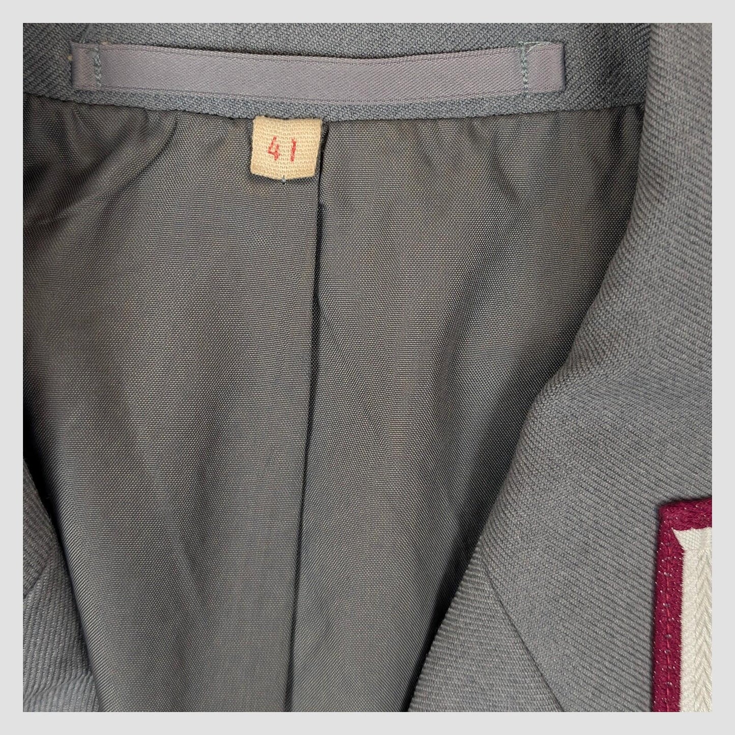 vintage west german army bundeswehr grey dress tunic uniform jacket size 41 by RewearableUK – | RewearableUK