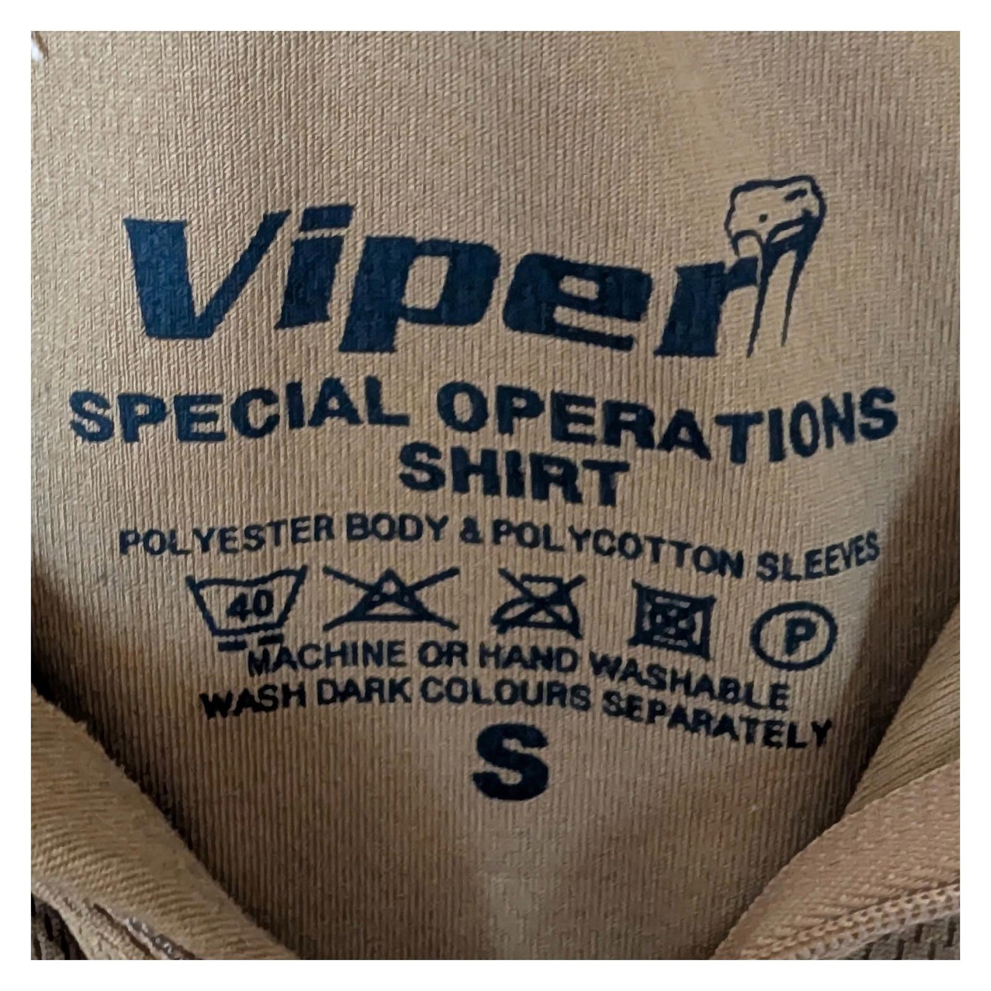 viper special operations combat shirt size s tan desert camo tactical by RewearableUK – | RewearableUK