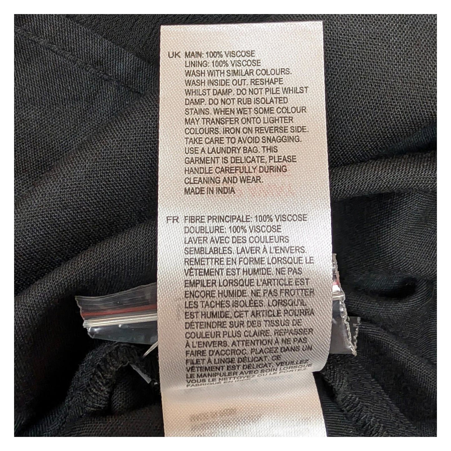 White Stuff Astrid Sequin Top UK 14 Black Gold Sparkle V - Neck Viscose Blouse BNW by White Stuff – | RewearableUK