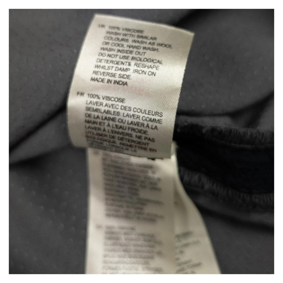 White Stuff Grey Blouse UK 14 Viscose Pintuck Detail Long Sleeve Shirt Top Boho by White – | RewearableUK