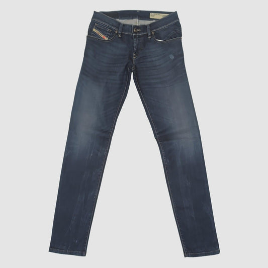 womens diesel getlegg slim skinny low waist stretch denim blue jeans w28 l32 by DIESEL – JEANS | RewearableUK