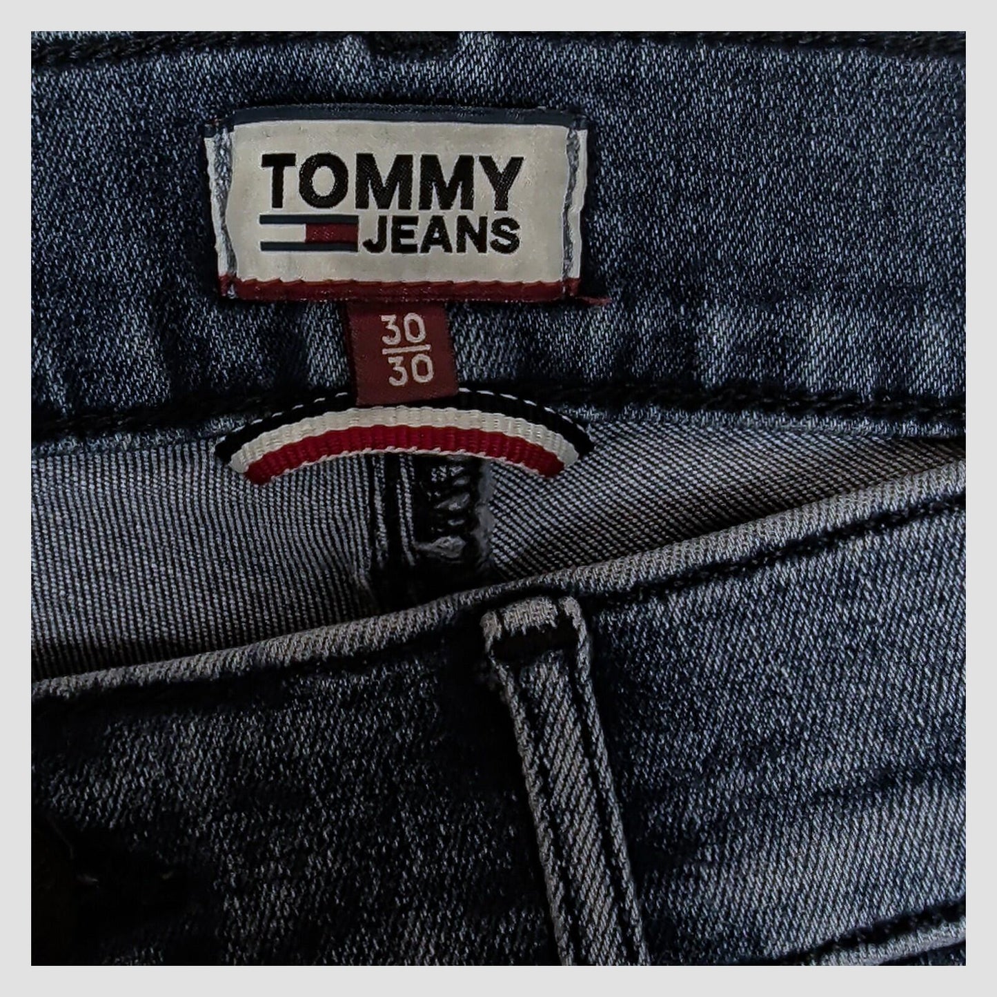 womens tommy jeans nora mid rise skinny blue stretch denim jeans w30 l30 by Tommy Hilfiger – JEANS | RewearableUK