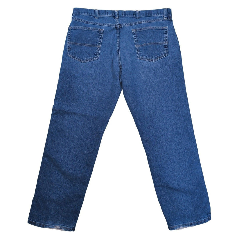 Wrangler Authentics Men's Jeans W38 L29 Blue Denim Straight Leg Trousers – Jeans product photo 3 | RewearableUK
