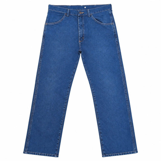 Wrangler Men's Jeans W34 L29 Blue Denim Regular Fit Straight Leg 85900DW – product photo 1 | RewearableUK