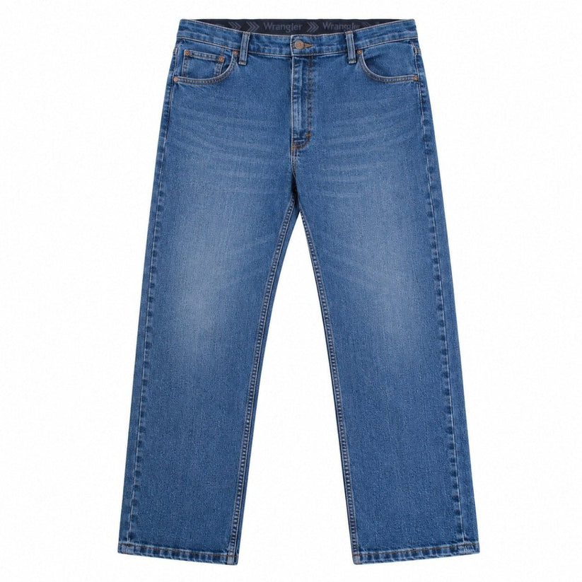 Wrangler Mens Jeans W42 L29 Regular Fit Straight Leg Blue Denim 96CFWSW – product photo 1 | RewearableUK