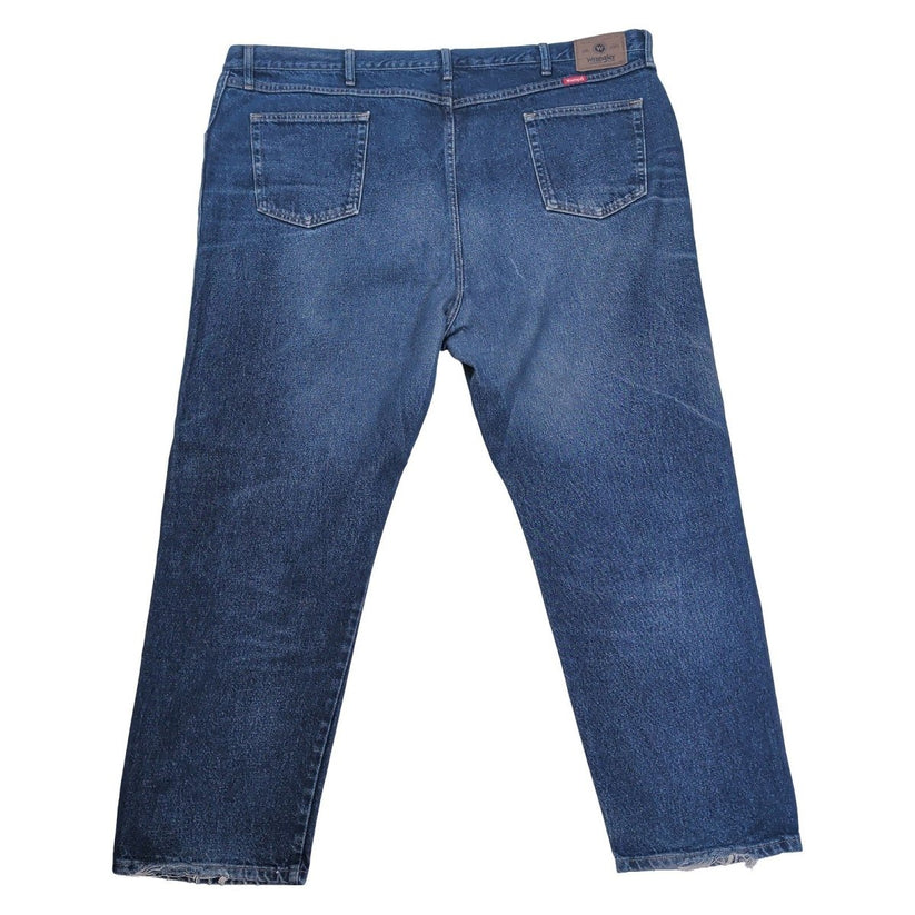 Wrangler Men's Regular Fit Jeans W50 L30 Blue Denim Straight Leg 96501MR – product photo 3 | RewearableUK