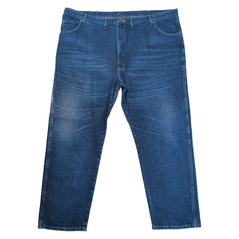 Wrangler Men's Regular Fit Jeans W50 L30 Blue Denim Straight Leg 96501MR – product photo 2 | RewearableUK