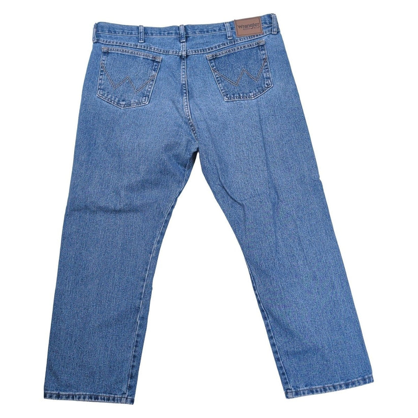 Wrangler Rugged Wear Men's Jeans W40 L30 Blue Denim Straight Leg 100% Cotton – product photo 7 | RewearableUK