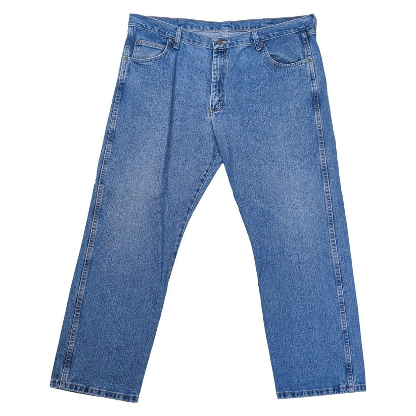 Wrangler Rugged Wear Men's Jeans W40 L30 Blue Denim Straight Leg 100% Cotton – product photo 2 | RewearableUK