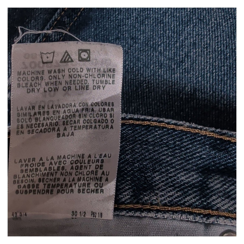 Wrangler Rugged Wear Men's Jeans W40 L30 Blue Denim Straight Leg 100% Cotton – product photo 6 | RewearableUK