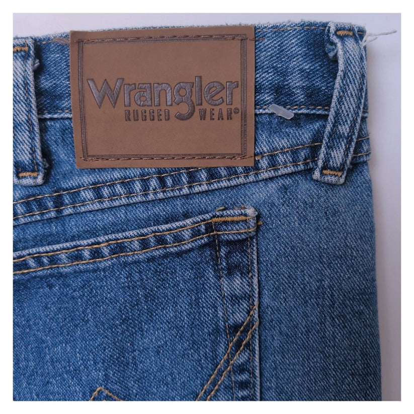 Wrangler Rugged Wear Men's Jeans W40 L30 Blue Denim Straight Leg 100% Cotton – product photo 8 | RewearableUK