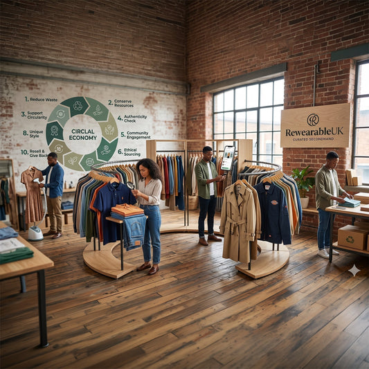 10 Ways Secondhand Clothing is Revolutionising Sustainable Fashion - RewearableUK