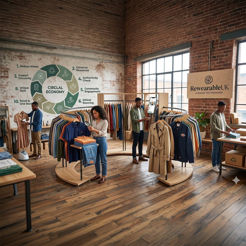 10 Ways Secondhand Clothing is Revolutionising Sustainable Fashion - RewearableUK
