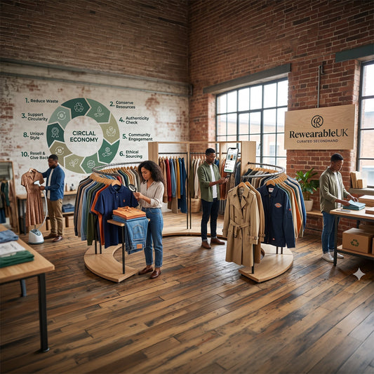 10 Ways Secondhand Clothing is Revolutionising Sustainable Fashion - RewearableUK