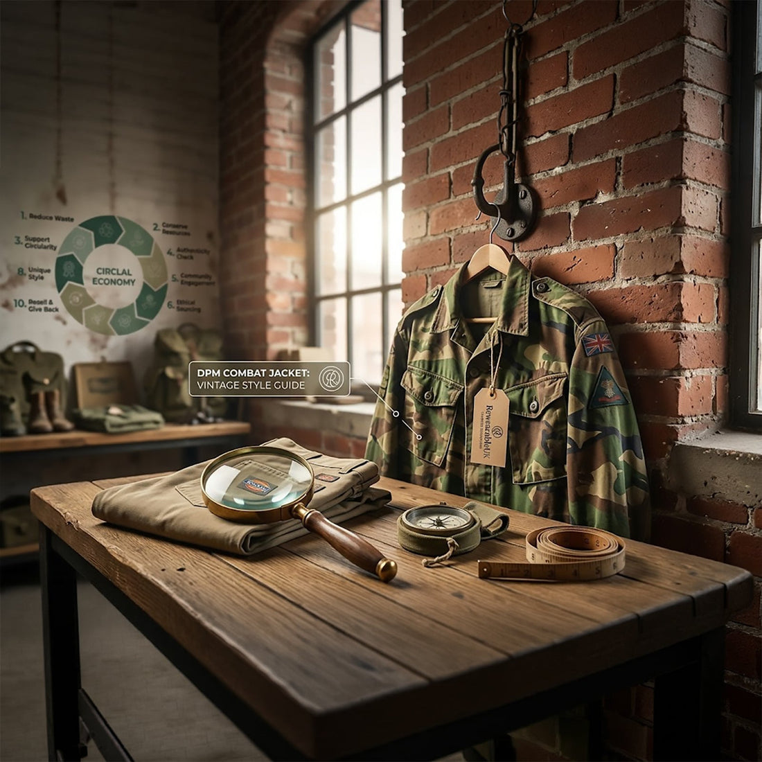 British Army DPM Combat Jacket: Vintage Style Guide - RewearableUK