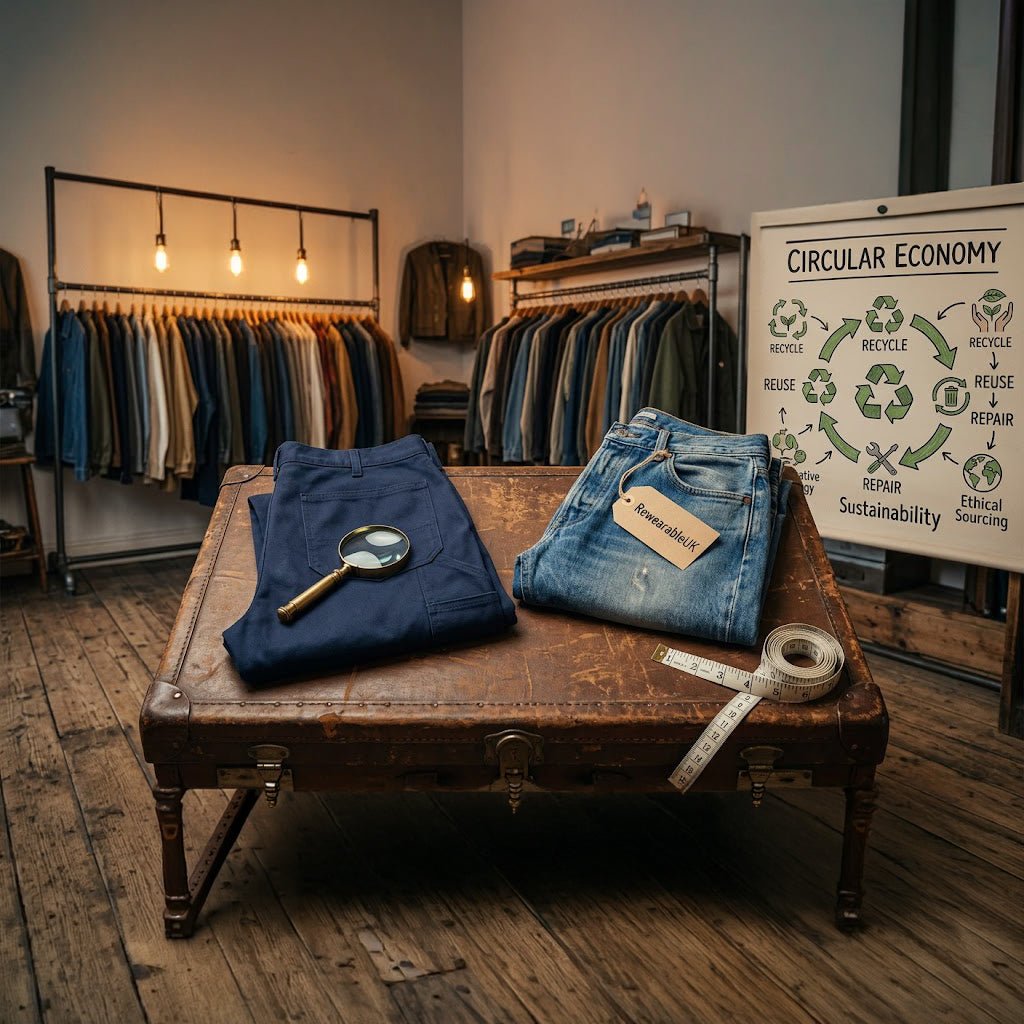 Calvin Klein Skinny Jeans vs Vintage Denim: A Style Guide - RewearableUK