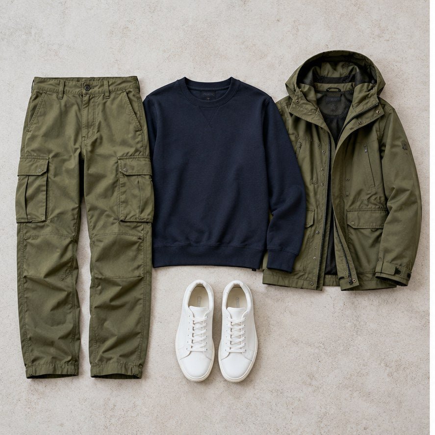 Cargo and Utility Trousers: Everyday Outfit Ideas - RewearableUK