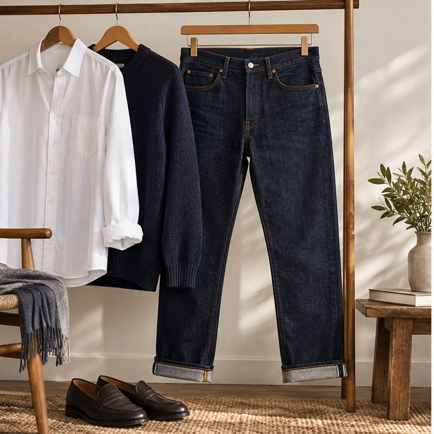 Dark-Wash Jeans: A Second-Hand Wardrobe Essential - RewearableUK