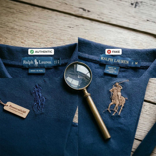 How to Spot a Fake Ralph Lauren Polo Shirt: The Ultimate Guide - RewearableUK