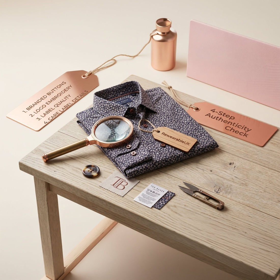 How to Spot a Real Ted Baker Shirt: A 4-Step Authenticity Check - RewearableUK