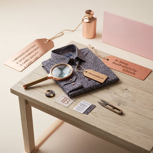 How to Spot a Real Ted Baker Shirt: A 4-Step Authenticity Check - RewearableUK