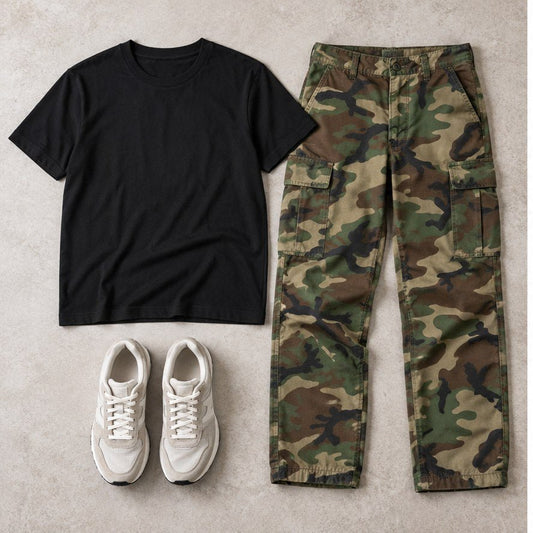 How to Style Camo Trousers for Everyday Wear - RewearableUK
