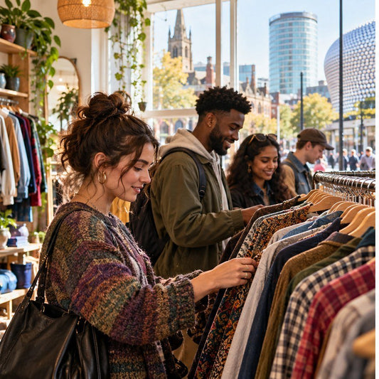 Sustainable Fashion in Birmingham: Pre-Loved Guide - RewearableUK