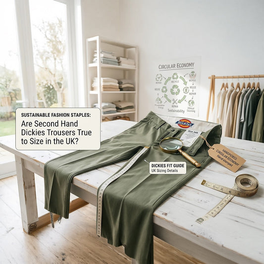 Sustainable Fashion Staples Are Second Hand Dickies Trousers True to Size in the UK - RewearableUK