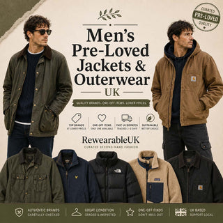 Men’s Pre-Loved Jackets & Outerwear UK