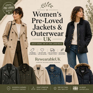 Women’s Pre-Loved Jackets & Outerwear UK