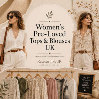 Women’s Pre-Loved Tops & Blouses UK
