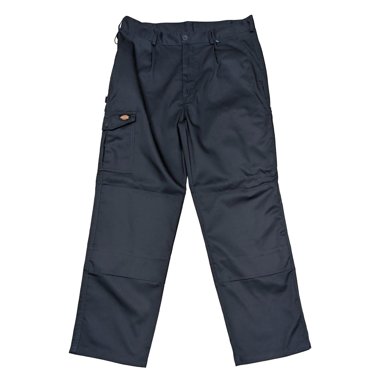 Dickies Cargo Trousers Navy Knee Pad W36 R | RewearableUK