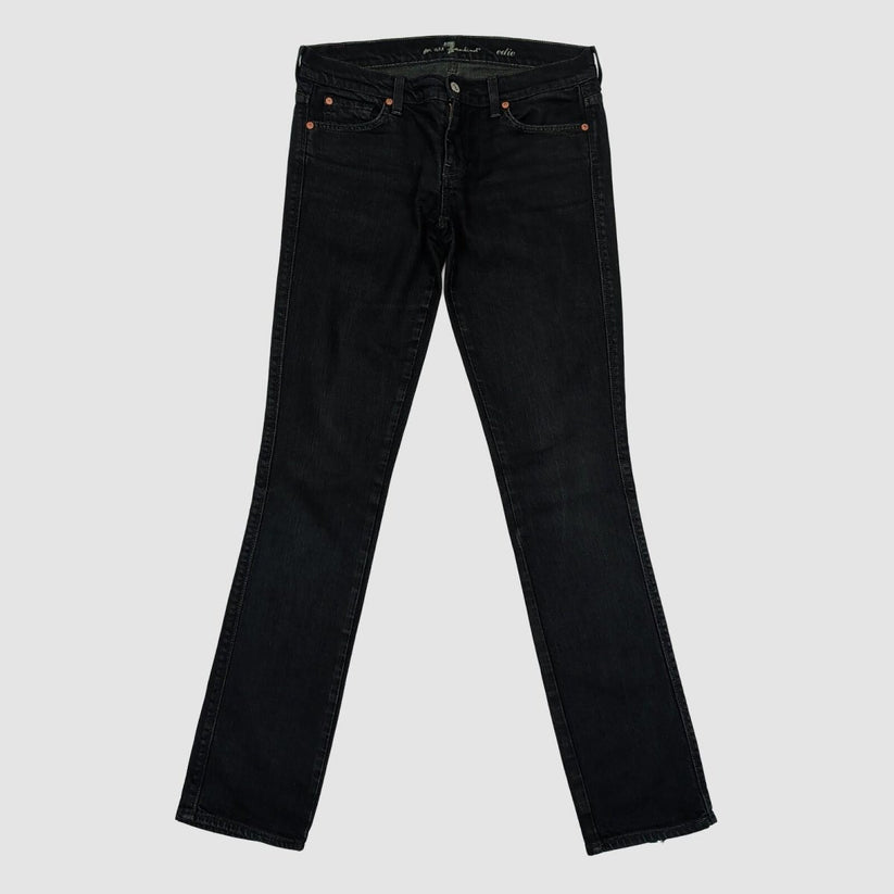 7 for all mankind edie womens dark wash denim jeans size 29 made in italy by 7 For All Mankind – JEANS | RewearableUK