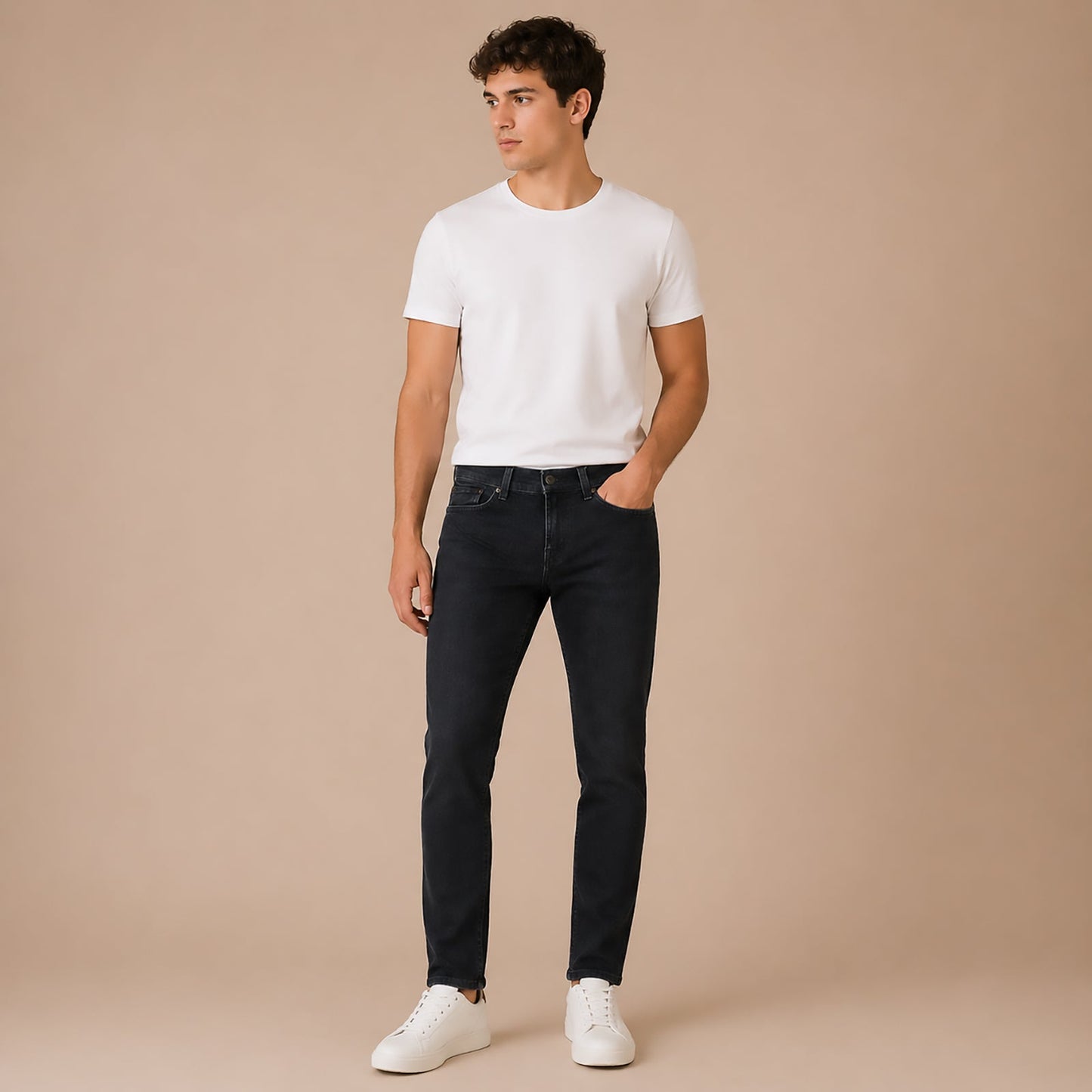 7 For All Mankind Ronnie Jeans Black Skinny Denim W30 Womens Slim Fit by 7 For All Mankind – JEANS | RewearableUK