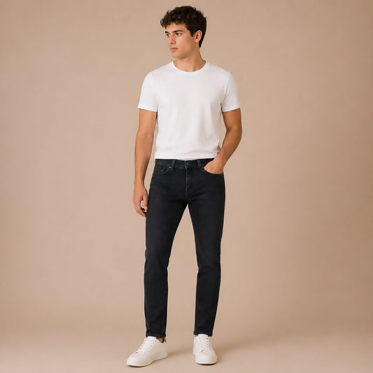 7 For All Mankind Ronnie Jeans Black Skinny Denim W30 Womens Slim Fit by 7 For All Mankind – JEANS | RewearableUK