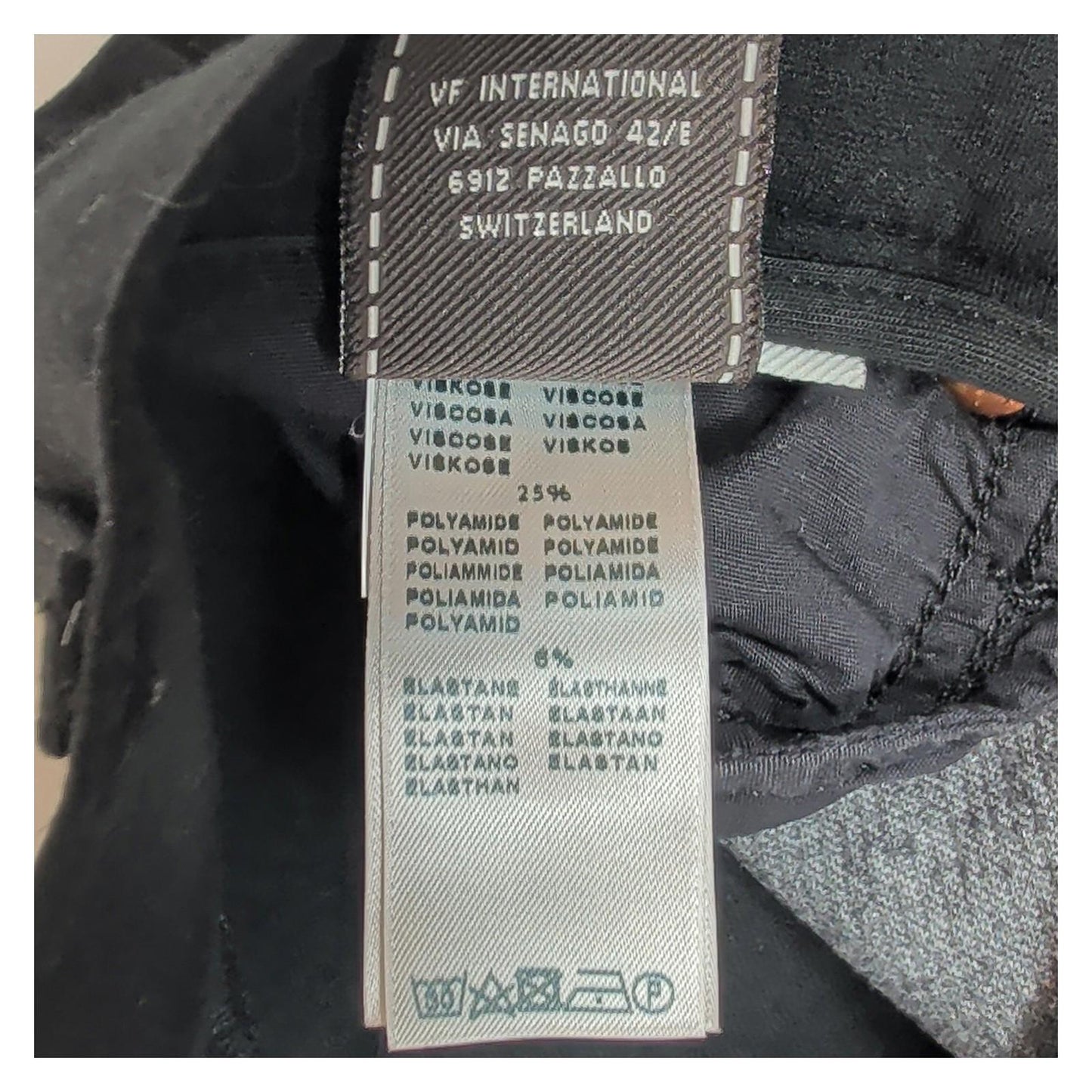 7 For All Mankind Women Size 26 Black Herringbone Tweed Skinny Trousers by 7 For All Mankind – | RewearableUK