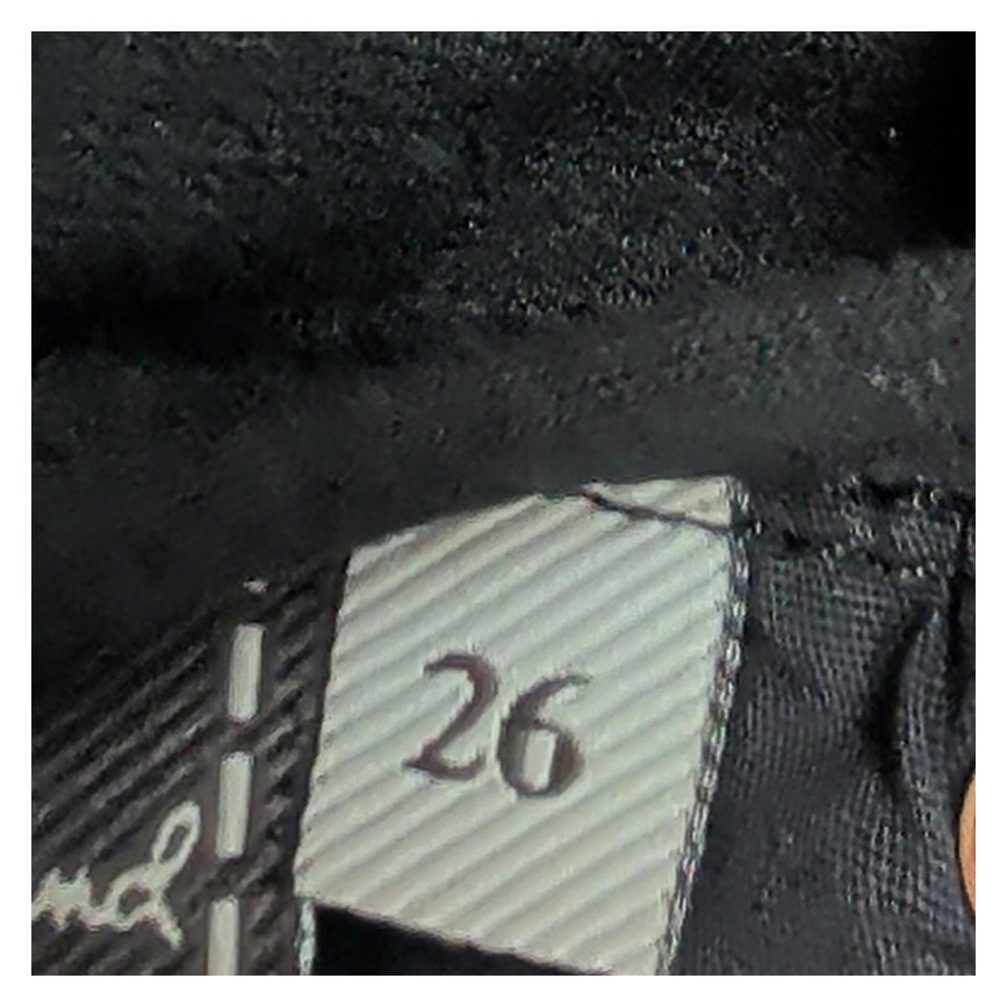 7 For All Mankind Women Size 26 Black Herringbone Tweed Skinny Trousers by 7 For All Mankind – | RewearableUK