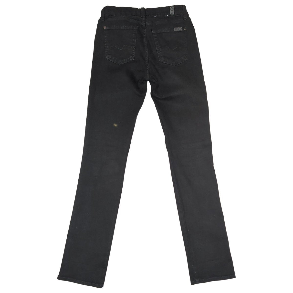 7 For All Mankind Womens Black Stretch Jeans W31 L30 Slim Skinny by 7 For All Mankind – | RewearableUK