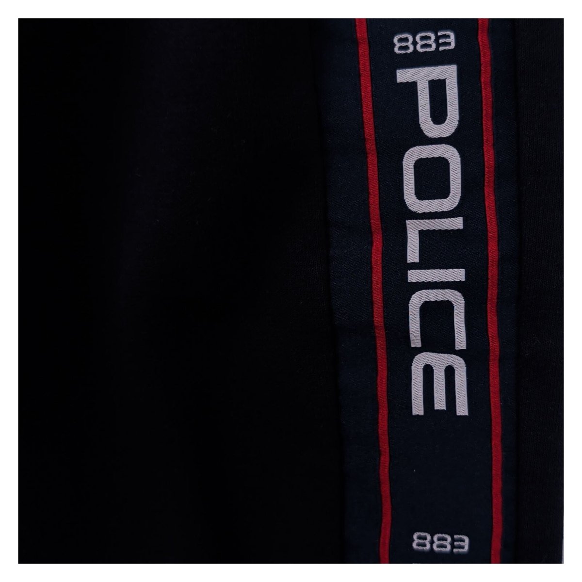 883 Police Men's Sweatshirt M Navy Logo Tape Cotton Polyester – product photo 4 | RewearableUK