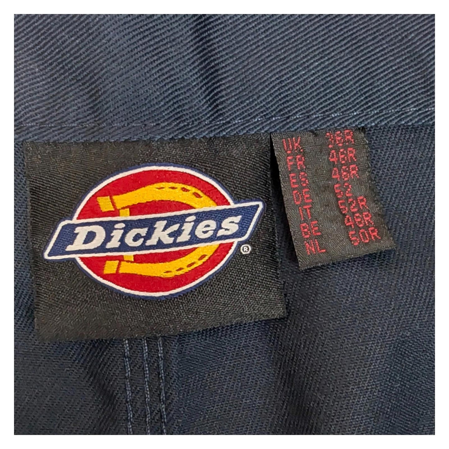 Dickies Cargo Trousers Navy Knee Pad W36 R | RewearableUK
