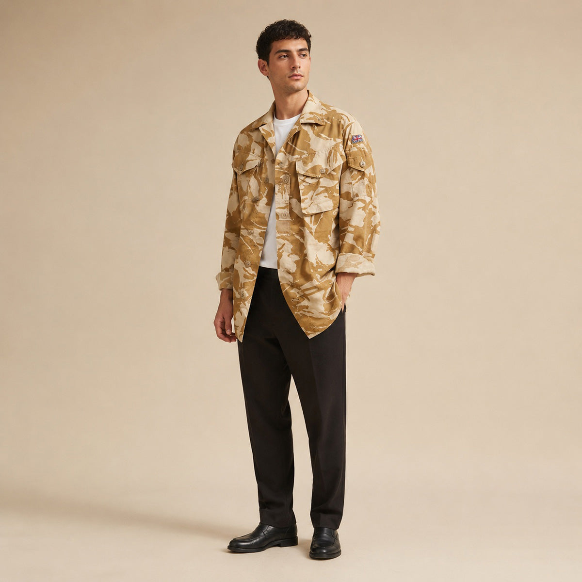British Army Desert DPM Tropical Combat Jacket 180/112 XL