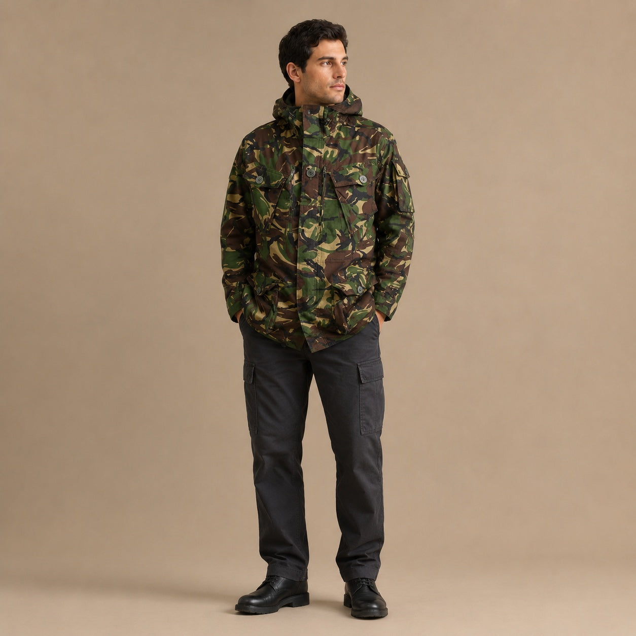 British Army DPM Windproof Combat Smock Woodland Camo 180/96 Medium